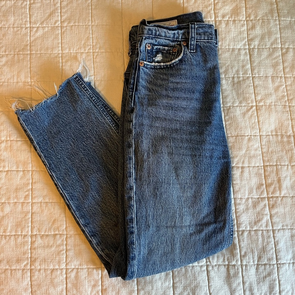 GAP Cheeky Straight High Rise Jeans